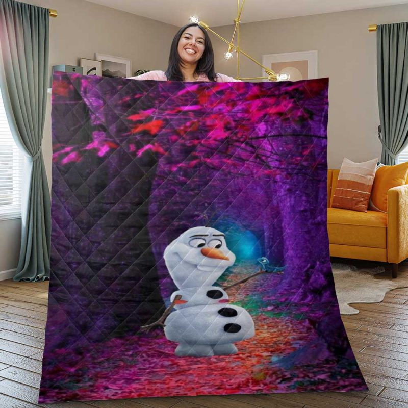 Olaf Blanket, Olaf Gift For Fan, Disney Olaf Frozen Olaf Blanket Hot Sale 2023