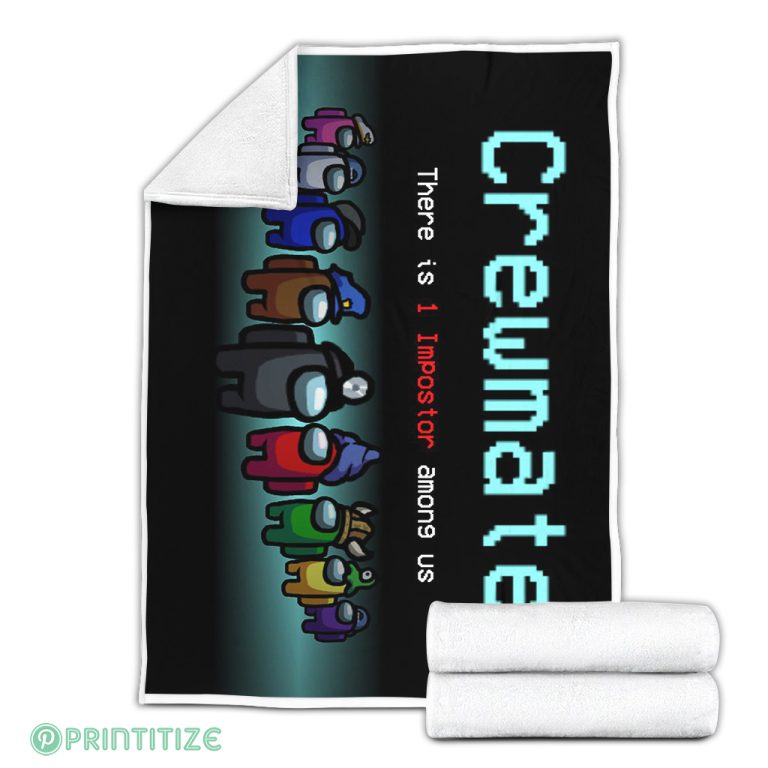 Among Us Crewmates Blanket Hot Sale 2023