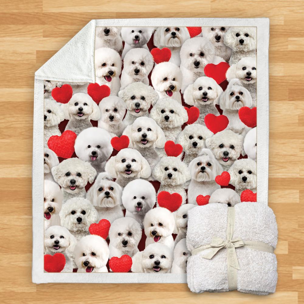 You Will Have A Bunch Of Bichon Frises Blanket